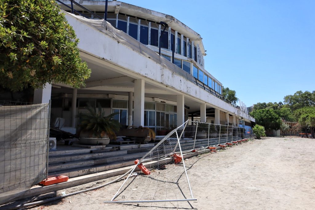 Cantiere Lido Comunale Reggio Calabria fermo