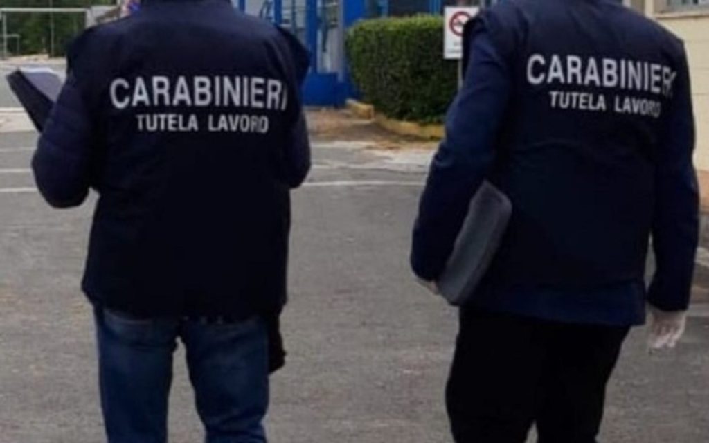 Carabinieri tutela lavoro