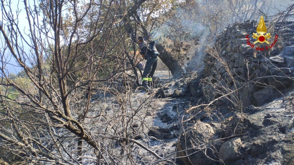 Incendio Filicudi