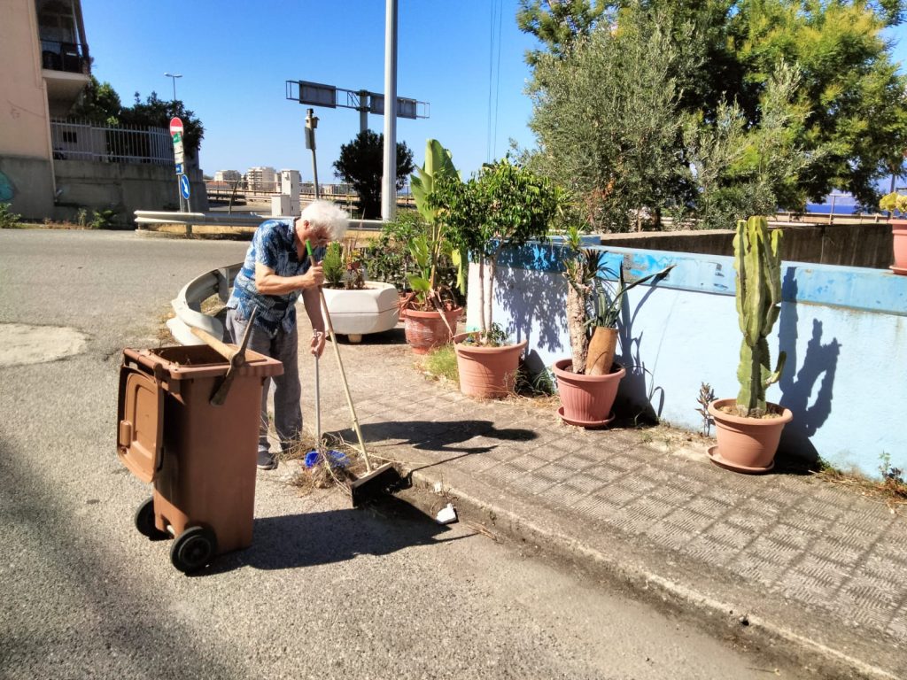 Pulizia area Stazione Santa Caterina Reggio Calabria