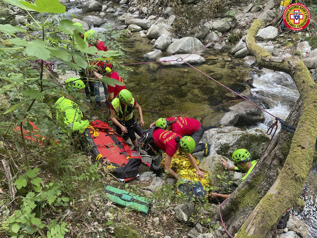 Uomo soccorso bivongi