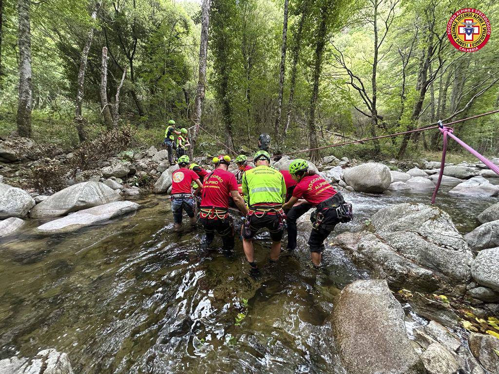 Uomo soccorso bivongi