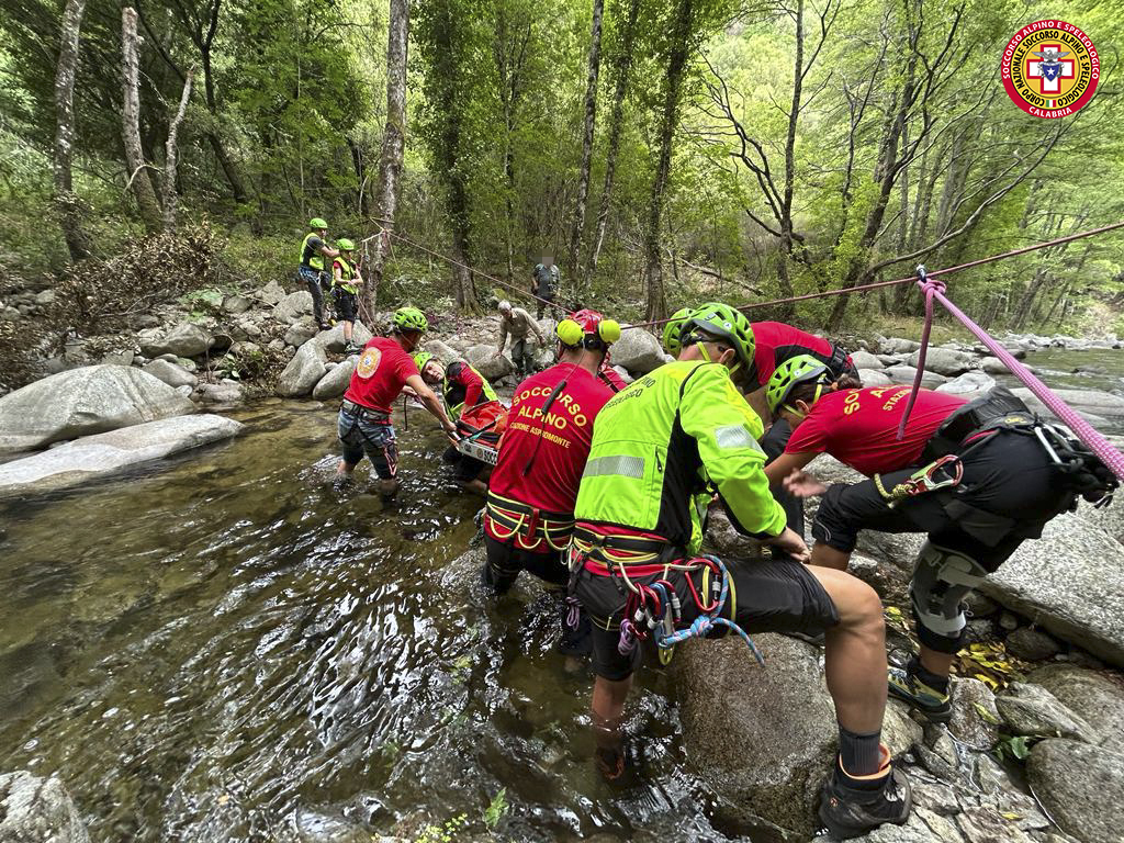 Uomo soccorso bivongi