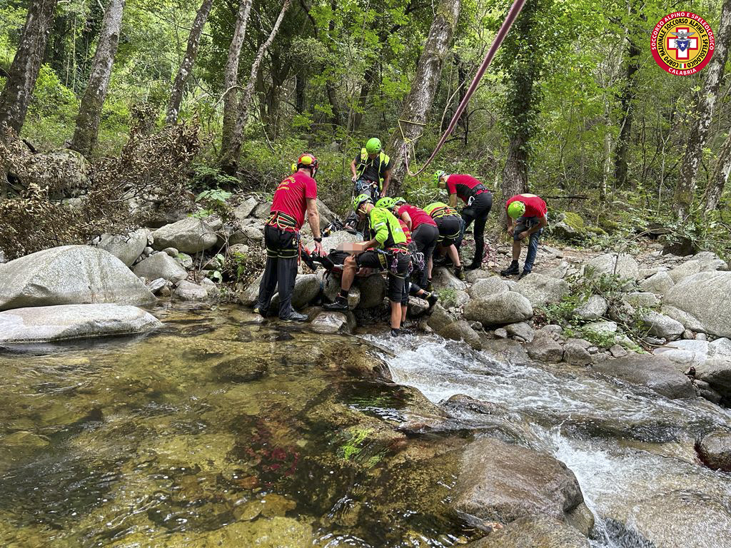 Uomo soccorso bivongi