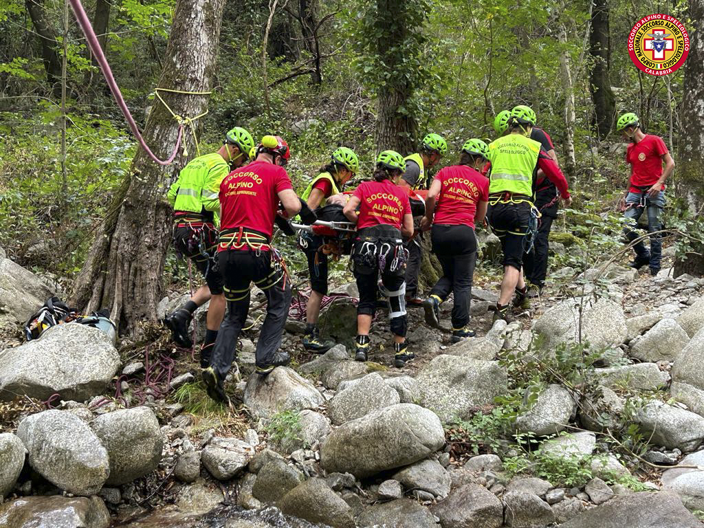 Uomo soccorso bivongi