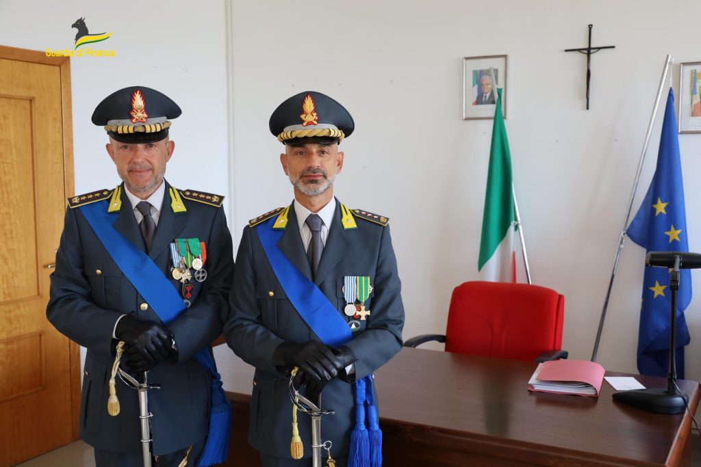 Guardia finanza: cambio al vertice del comando di Crotone