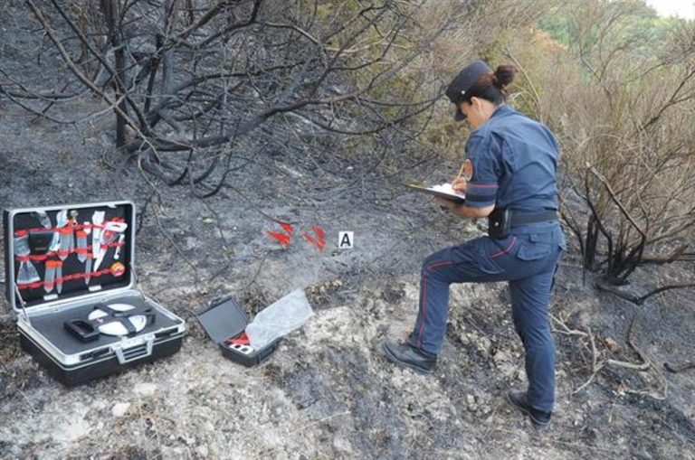 incendi carabinieri