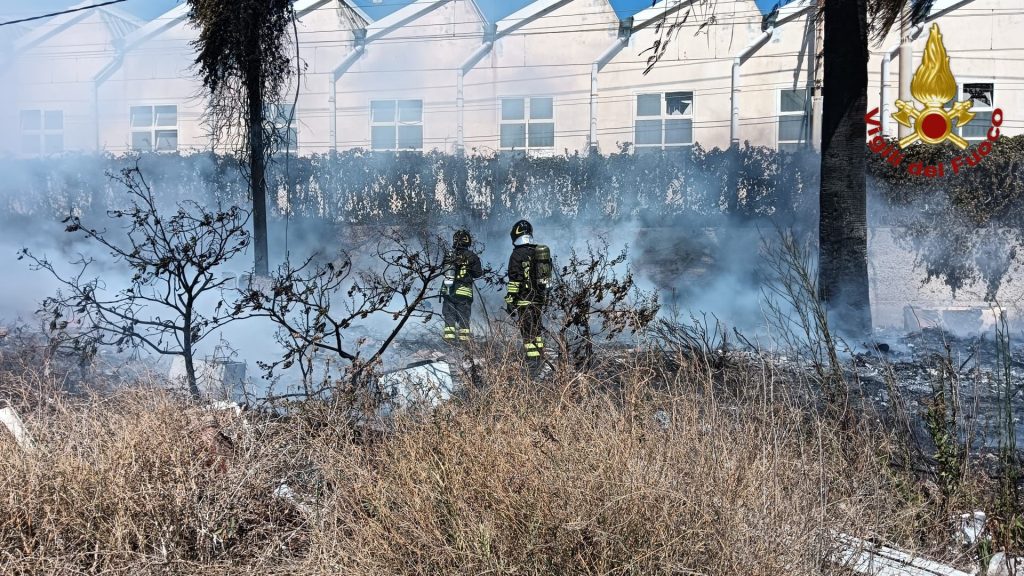 incendio messina