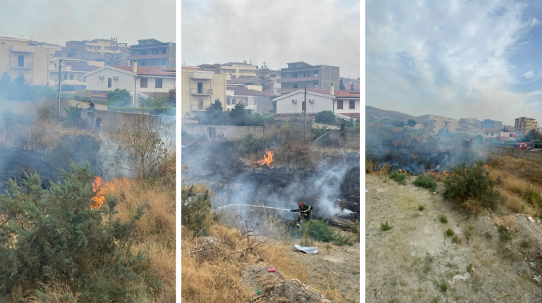 incendio torrente fiumarella