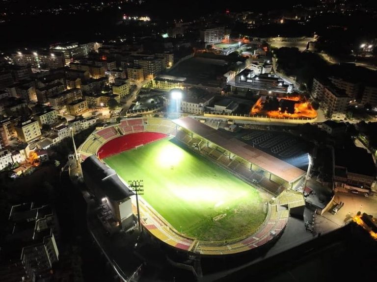 stadio catanzaro ceravolo dall'alto