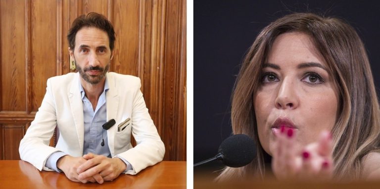 Alessandro Arena e Selvaggia Lucarelli