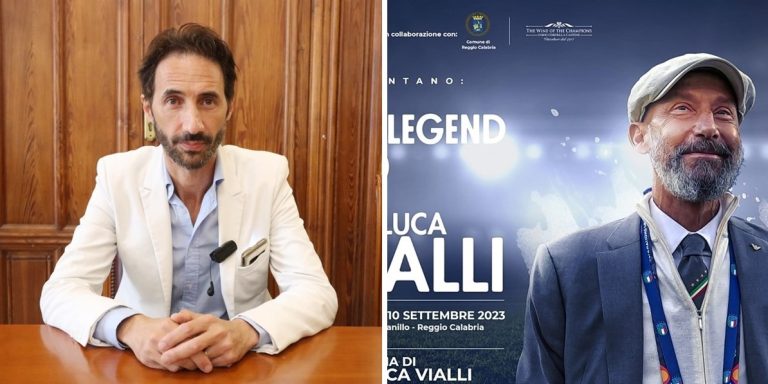 Alessandro Arena organizzatore partita Vialli