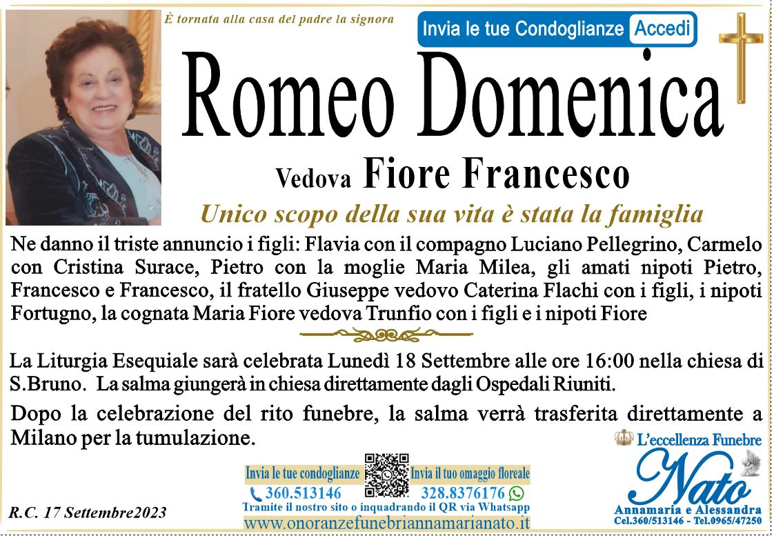 DOMENICA ROMEO