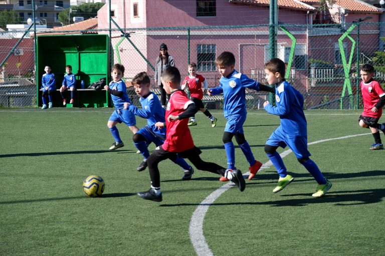 Fase di gioco di una partita edizione passata campionato provinciale AICS 1