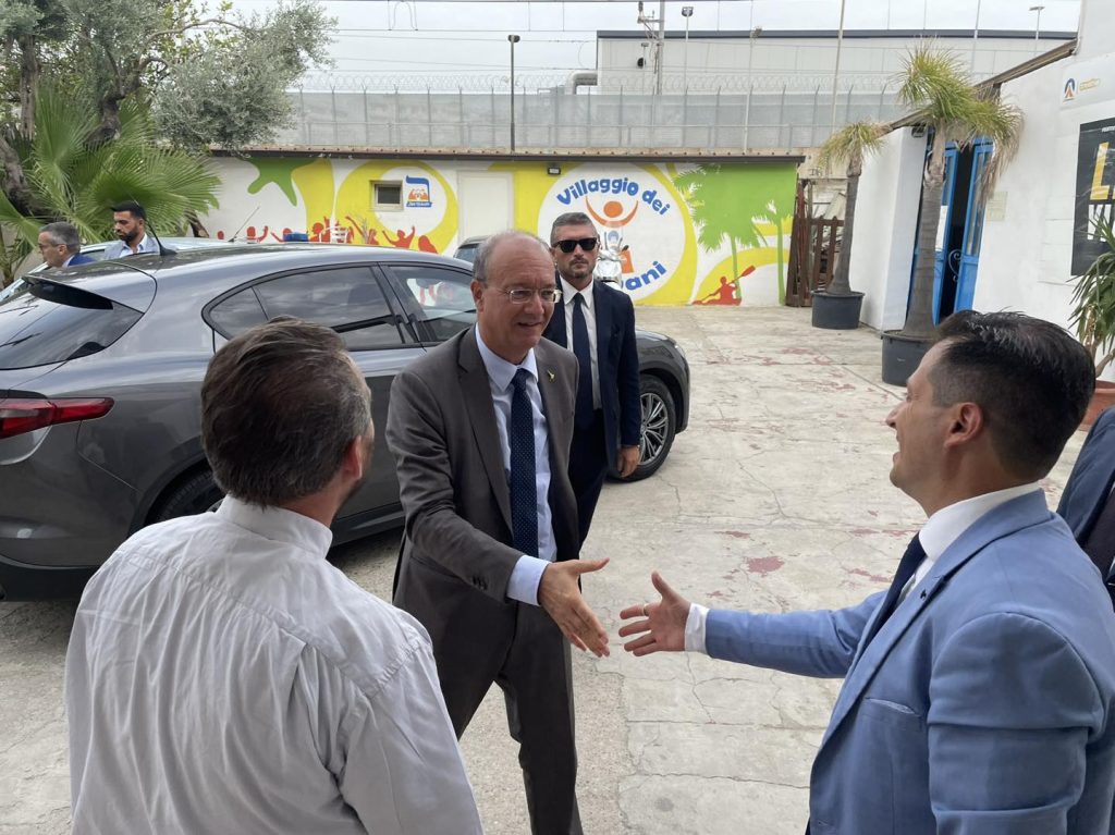 Ministro Valditara al Villaggio di Giovani Attendiamoci