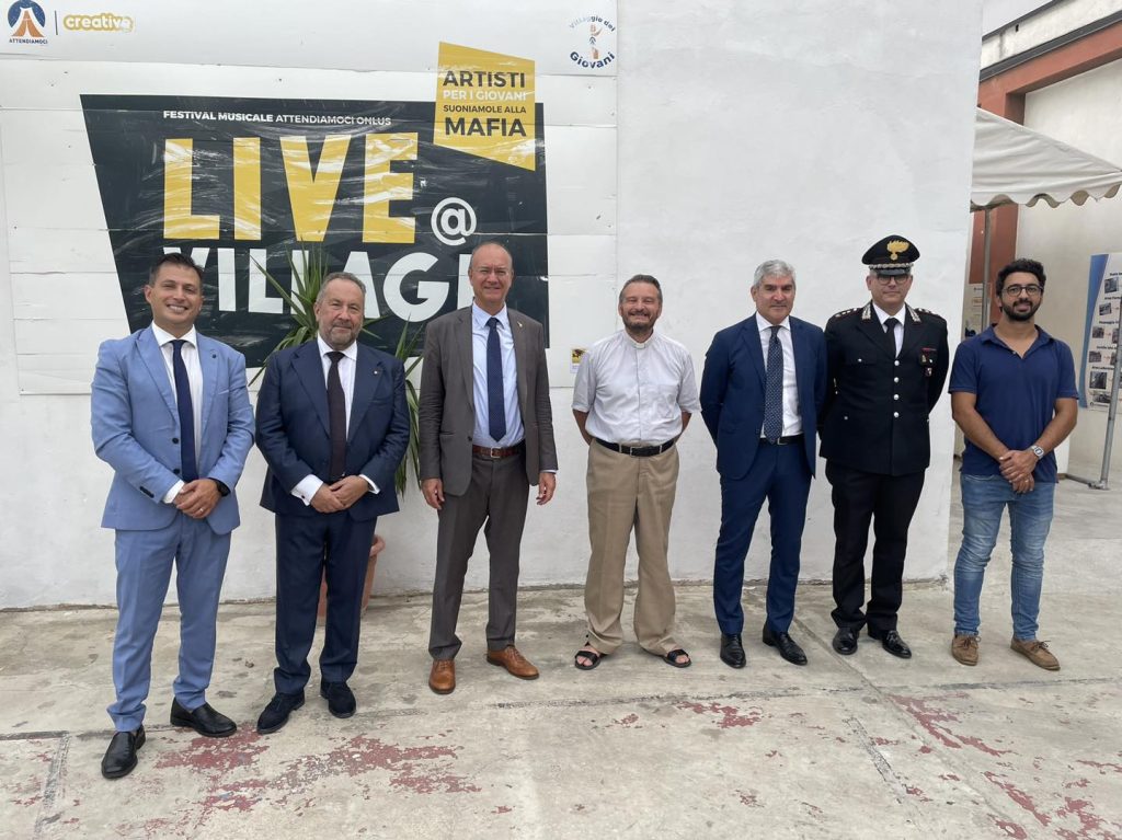 Ministro Valditara al Villaggio di Giovani Attendiamoci