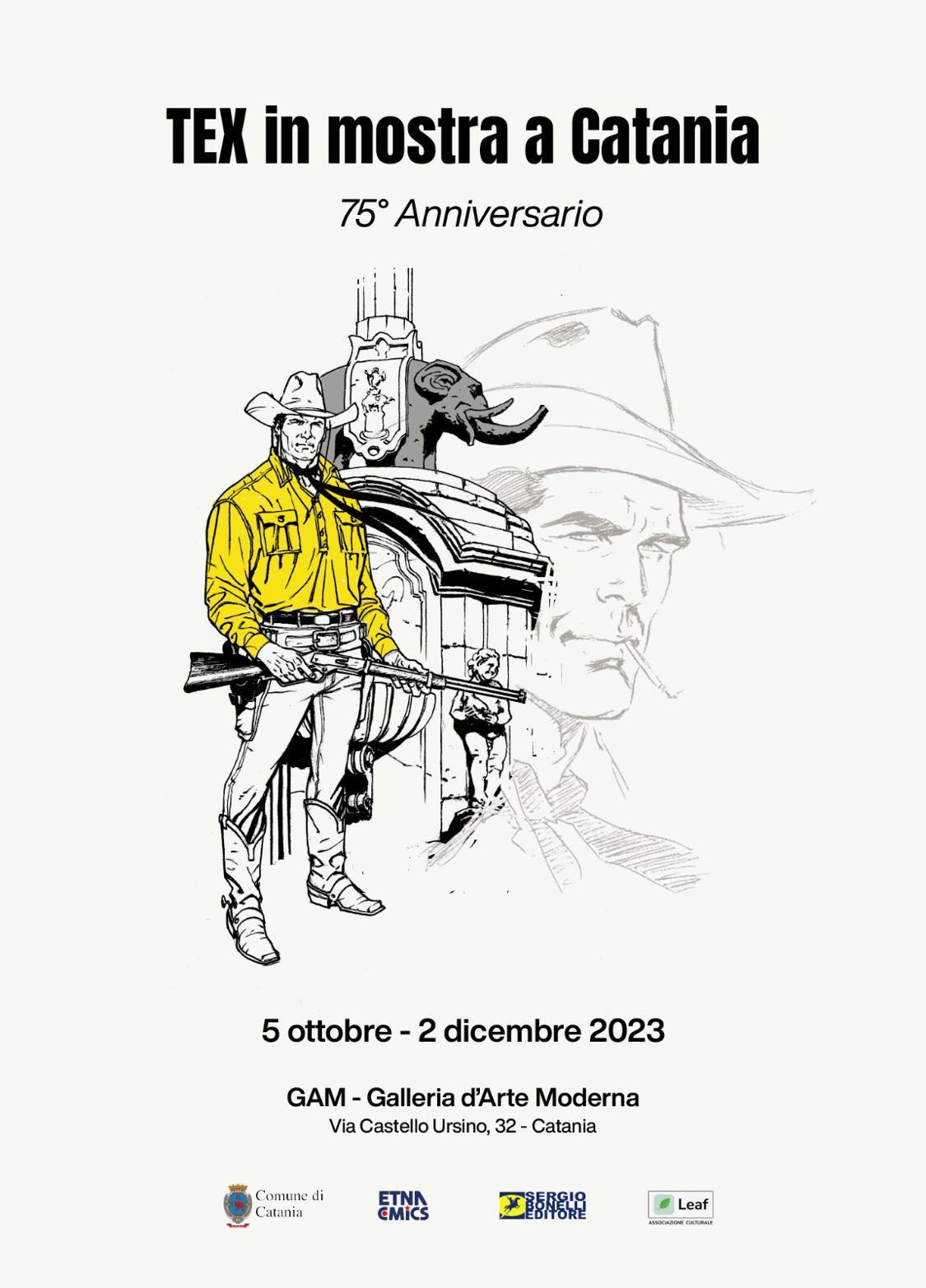 75 anni di Tex Willer in mostra a Catania