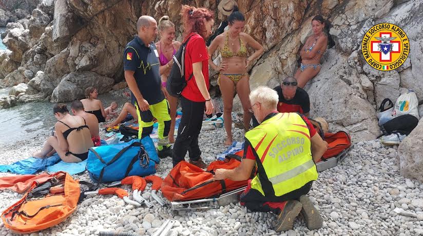 Turista soccorsa zingaro