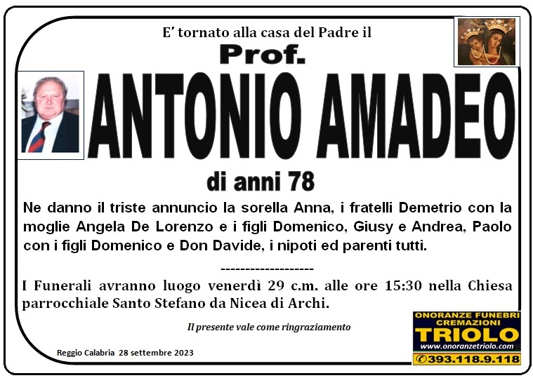 amadeo antonio