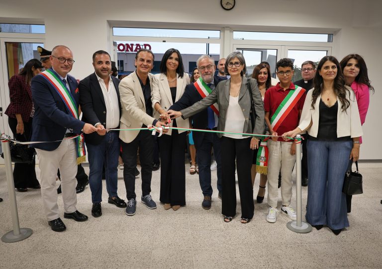 inaugurazione scuola Jerace lazzaro