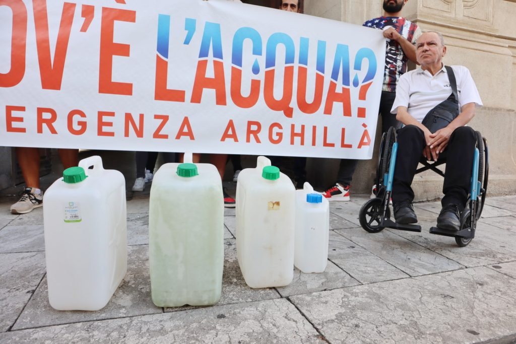 protesta cittadini di arghillà sud