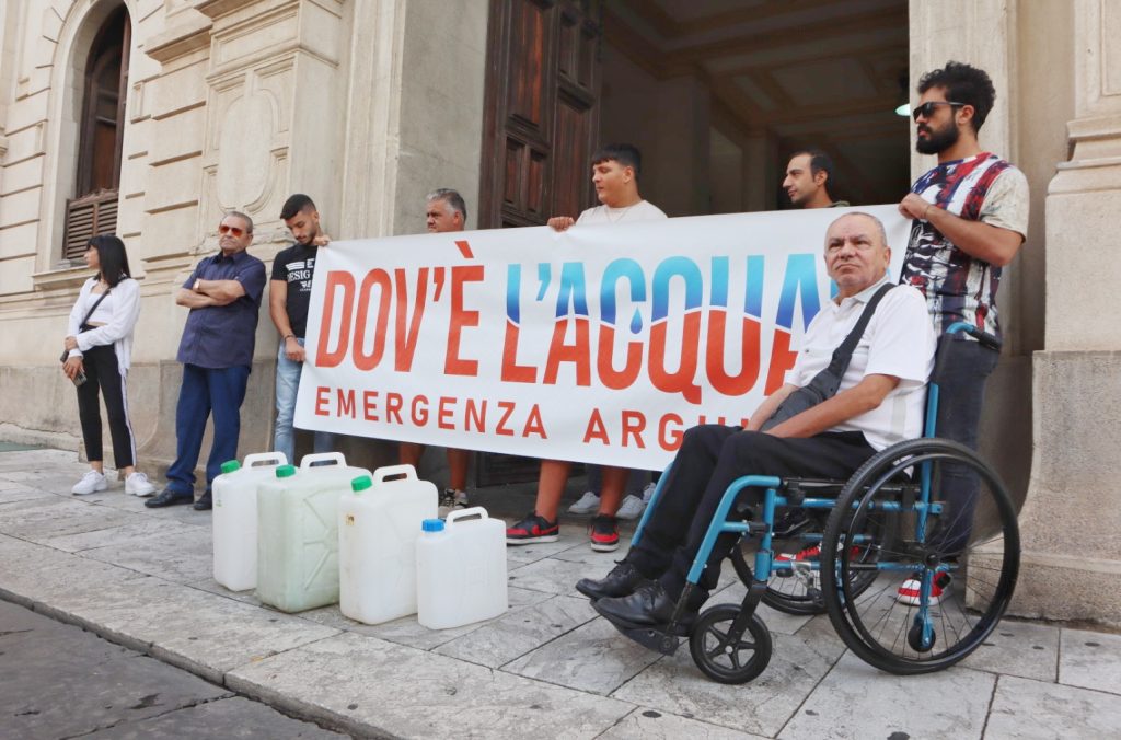 protesta cittadini di arghillà sud