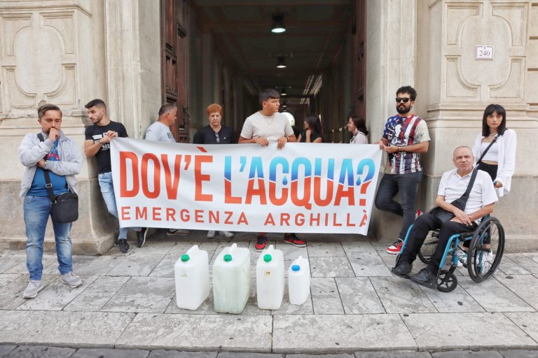 protesta cittadini di arghillà sud