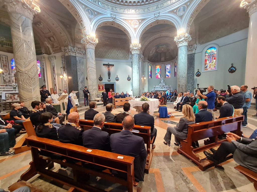 Messina la Polizia di Stato celebra San Michele con una Messa