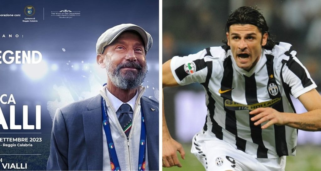 the legend gianluca vialli vincenzo iaquinta