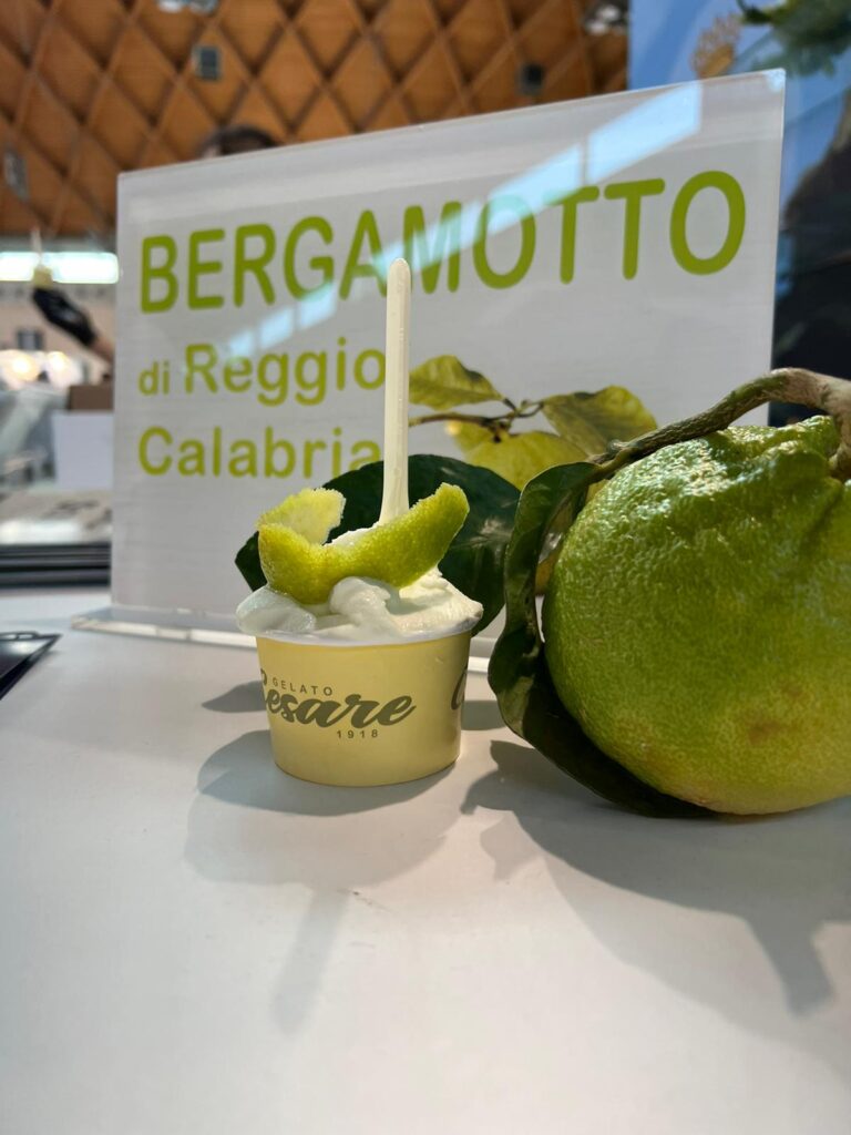 Bergamotto di Reggio Calabria sorbetto Davide Destefano Gelato Cesare