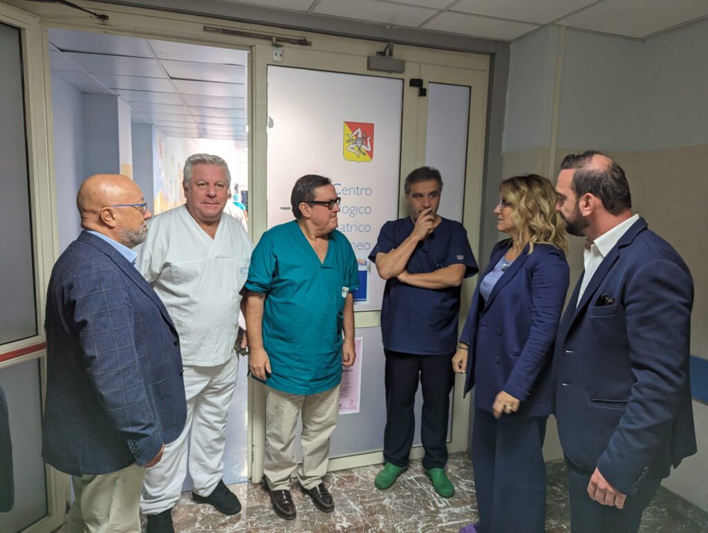 Dafne Musolino in visita Centro di Cardiochirurgia Pediatrica