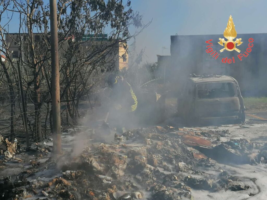 incendio asp catanzaro lido