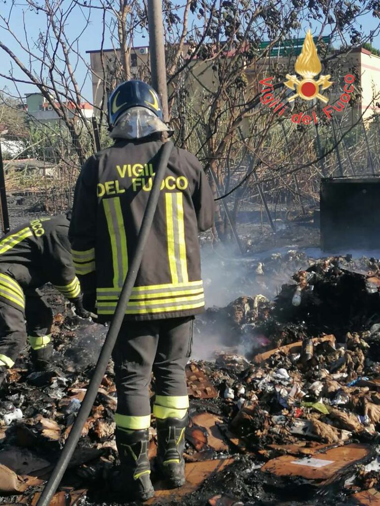 incendio asp catanzaro lido