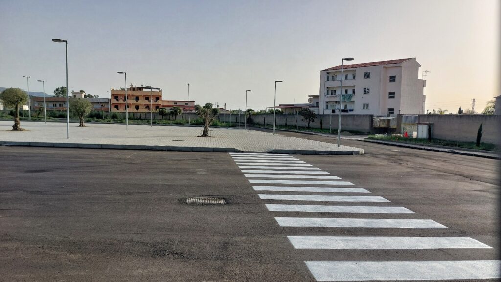 Nuova piazza Cimitero Condera Reggio Calabria