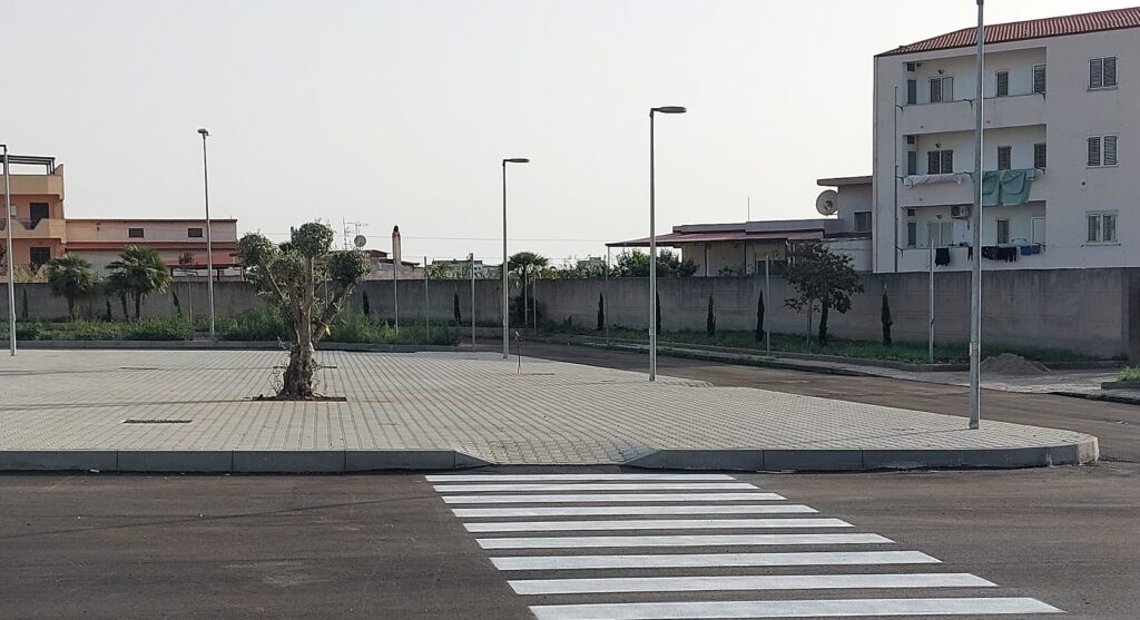 Nuova piazza Cimitero Condera Reggio Calabria