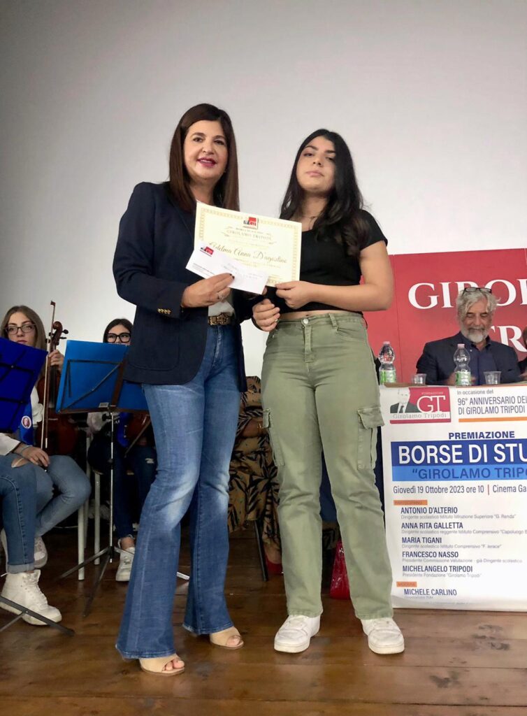 Premiazione Borse di Studio Girolamo Tripodi a Polistena