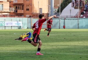 Reggina Fenice-Lamezia esultanza gol Zucco