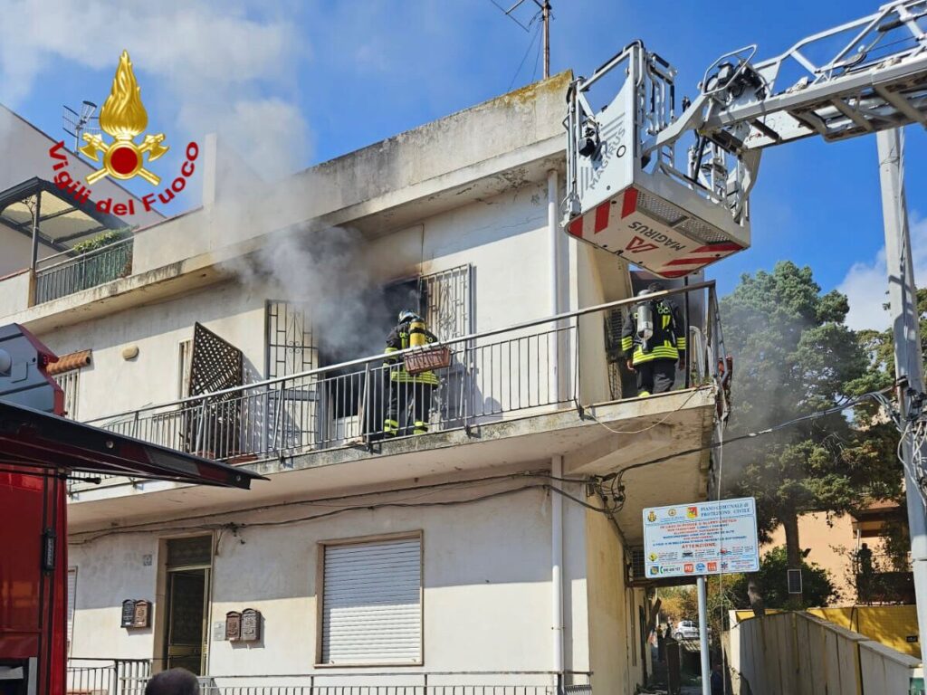 incendio appartamento