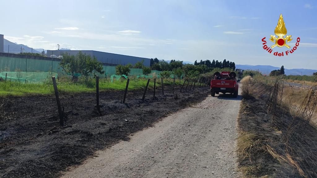 incendio messina