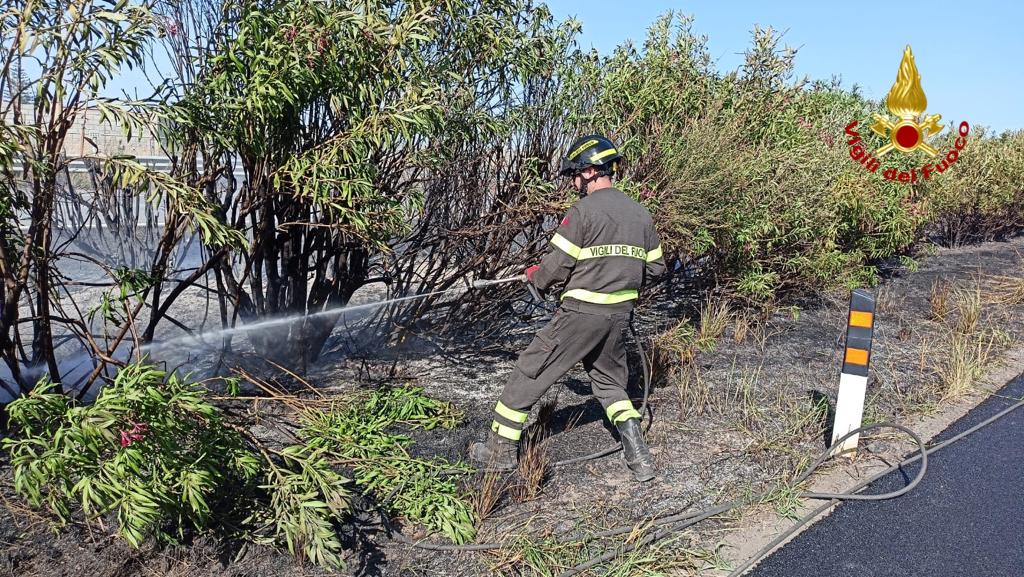 incendio messina