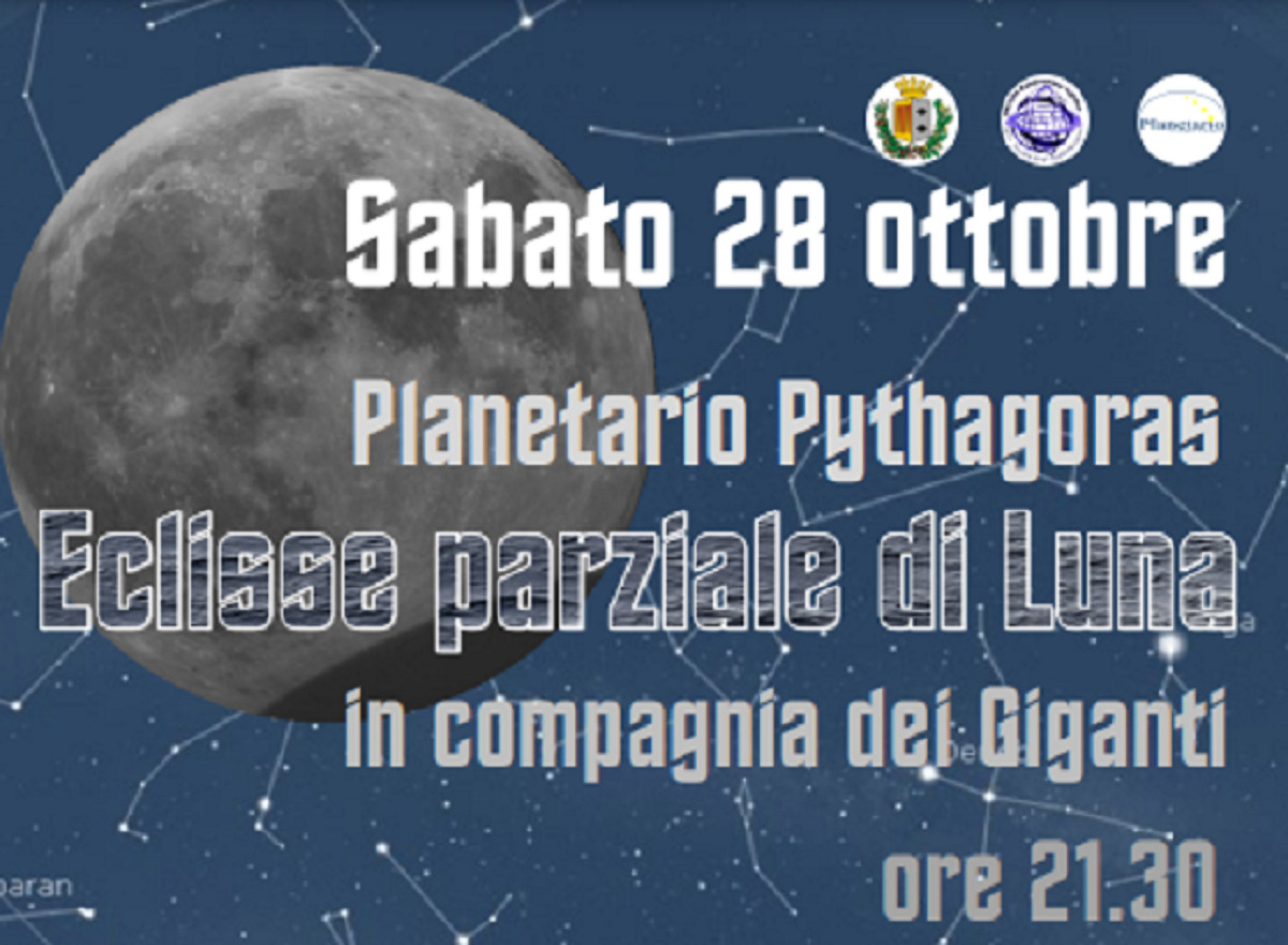 Reggio Calabria Al Planetarium Pythagoras L Eclisse Parziale Di Luna