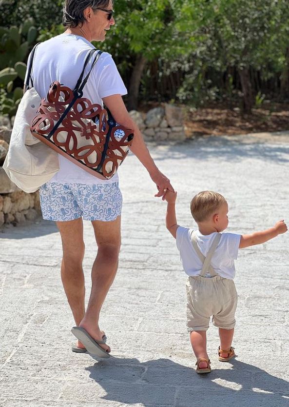 inzaghi e il figlio edo