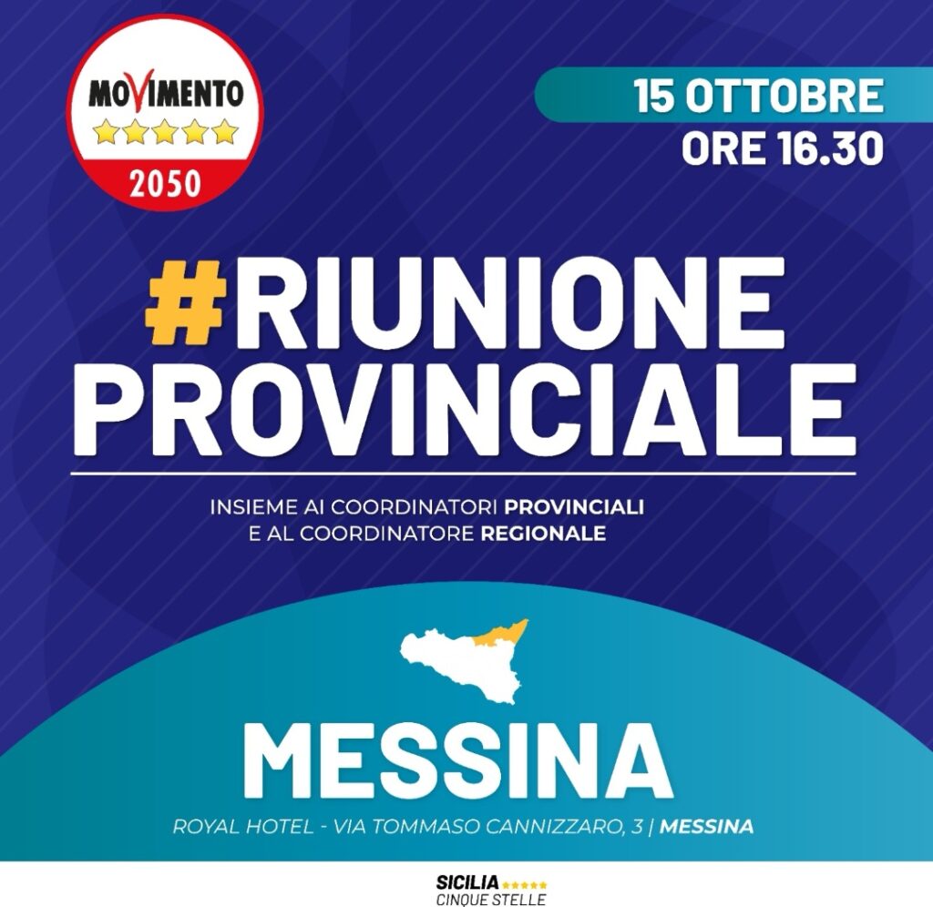 riunione messina M5S