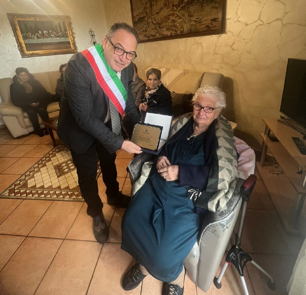 Acquaformosa 100 anni nonna maria