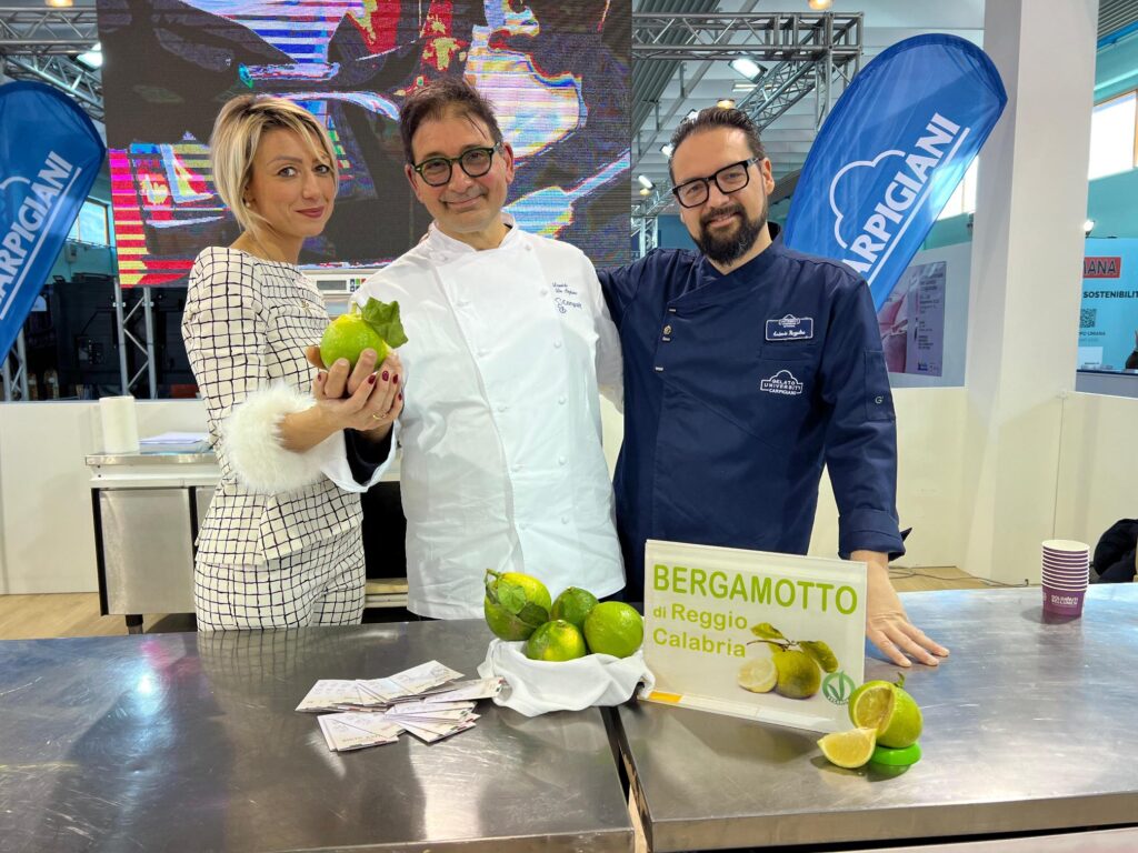 Davide Destefano di Gelato Cesare protagonista alla MIG con il Bergamotto di Reggio Calabria