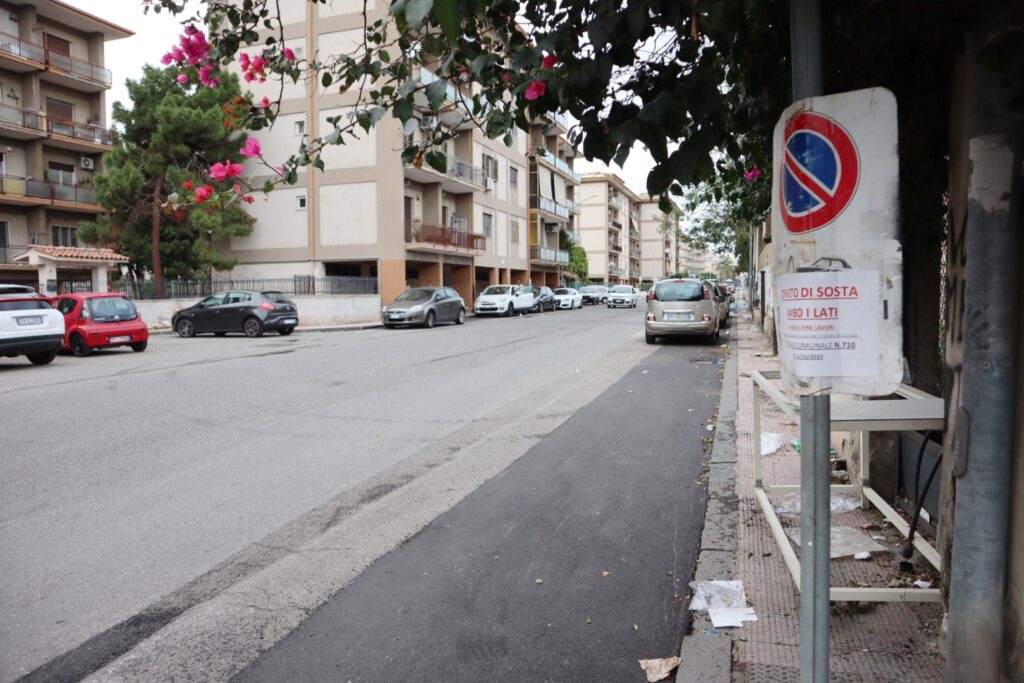 Riunione e raccolta firme Viale Messina contro pista ciclabile