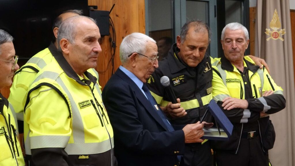 Vigile del Fuoco pensione Luigi Ricci