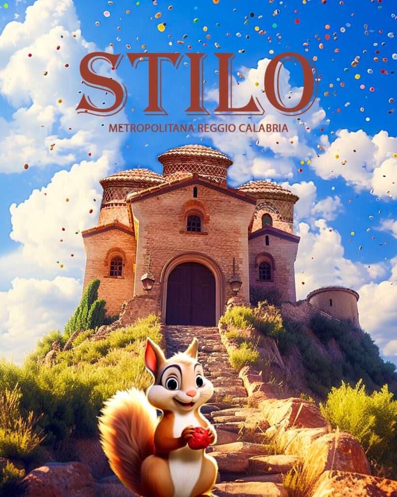 Stilo in cartoon con l'intelligenza artificiale