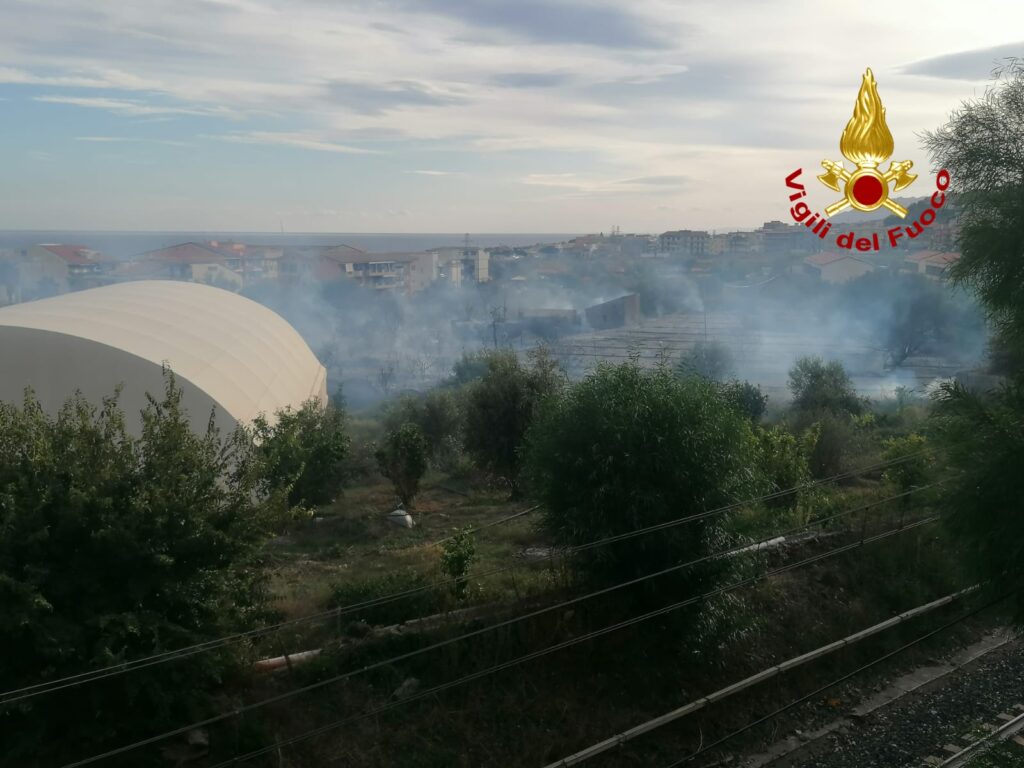 incendio messina