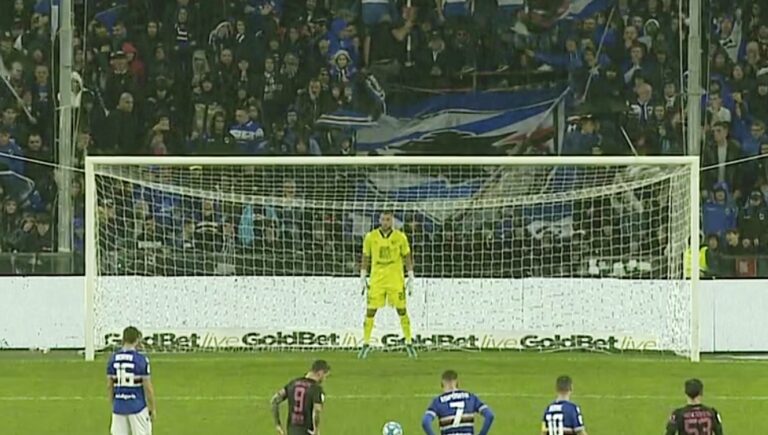 rigore borini sampdoria-palermo